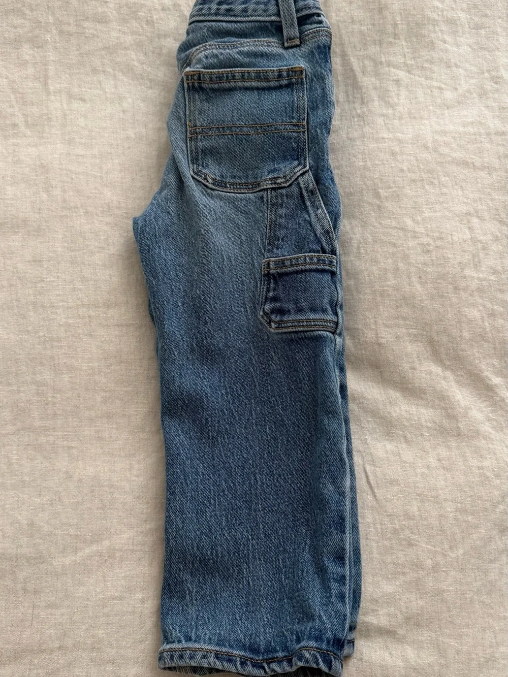 Old Navy Blue Kids Denim Carpenter Jeans